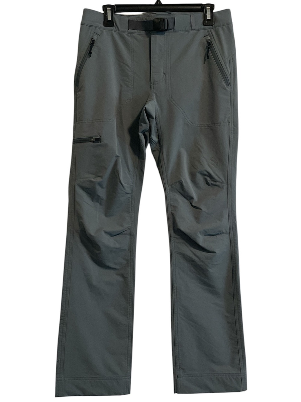 Stio Pinedale Belted Softshell Hiking Pants Mens Size 30 R Gray 32” Inseam